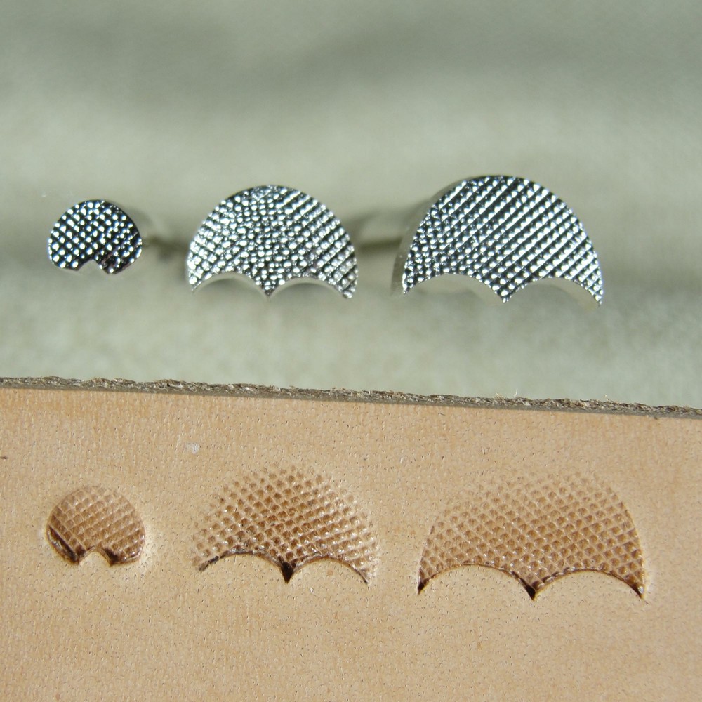 Leather Stamping Tools - 3-Piece Alphabet Beveler Stamp Set