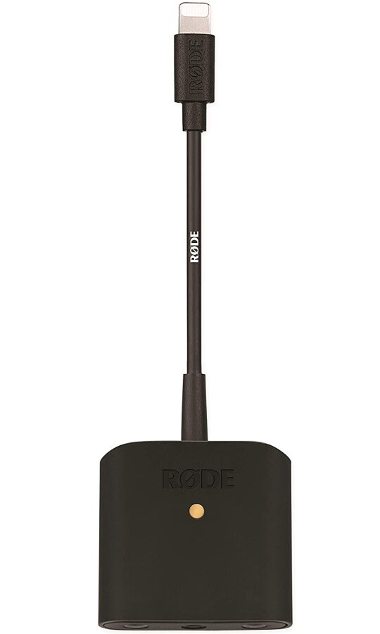 Rode SC6-L Dual TRRS Input Lightning Mobile Interface for Apple iOS Device, New!