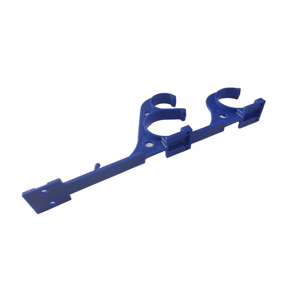 2Pcs Pool Equipment Hooks Brush Hanger Tool Holder Poolside Double Hook Storage