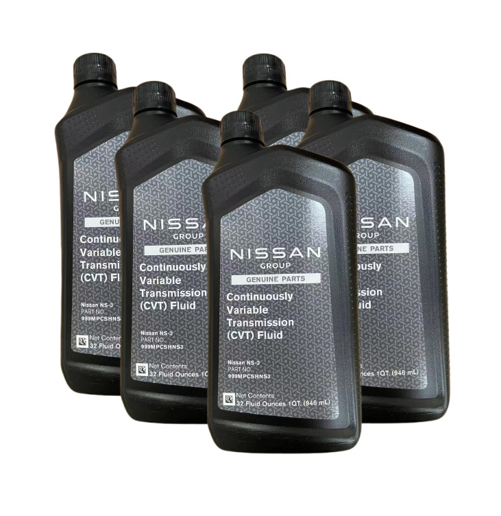 GENUINE OEM Nissan NS-3 CVT Fluid 5-Quart (999MP-CSHNS3/999MP-CV0NS3)
