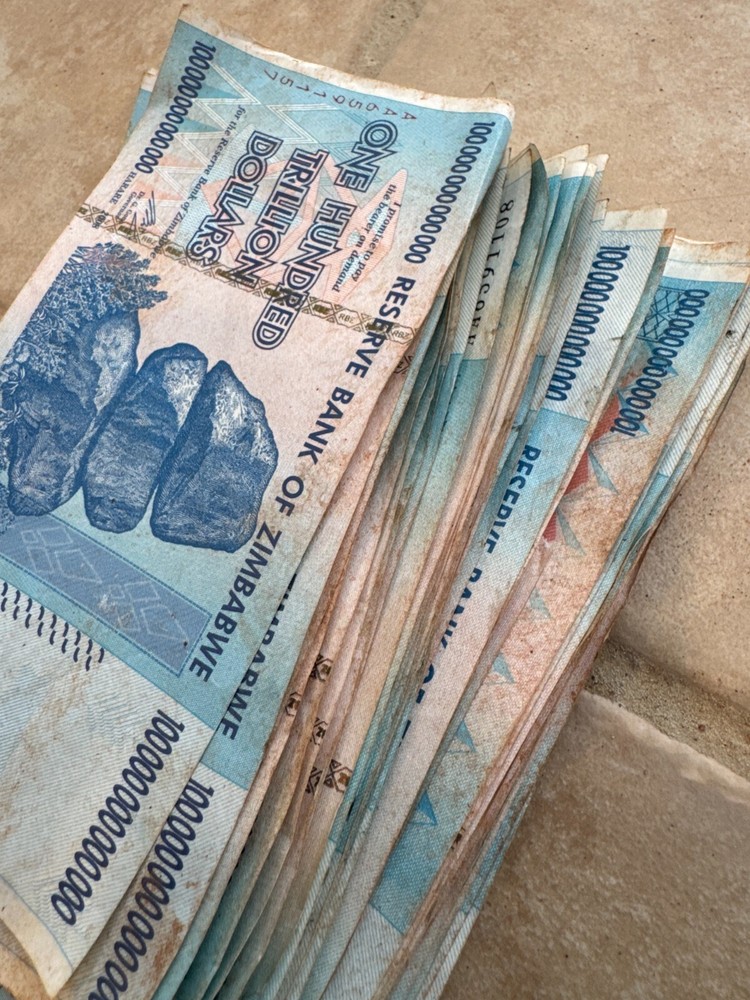 🔥 AUTHENTIC ZIMBABWE 100 TRILLION DOLLAR 🔥 CIRCULATED