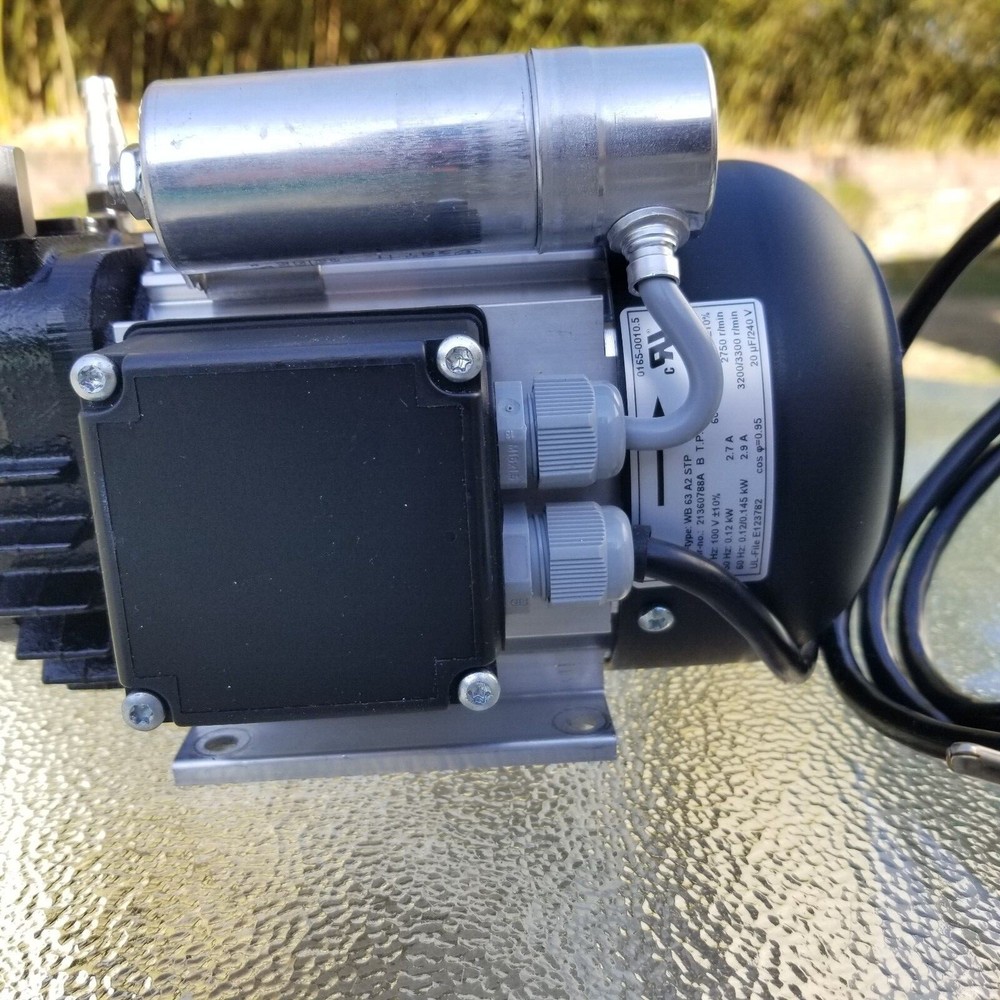 Thomas Picolino VTE3 Rotary Vane Pump and Compressor, 110 VAC input