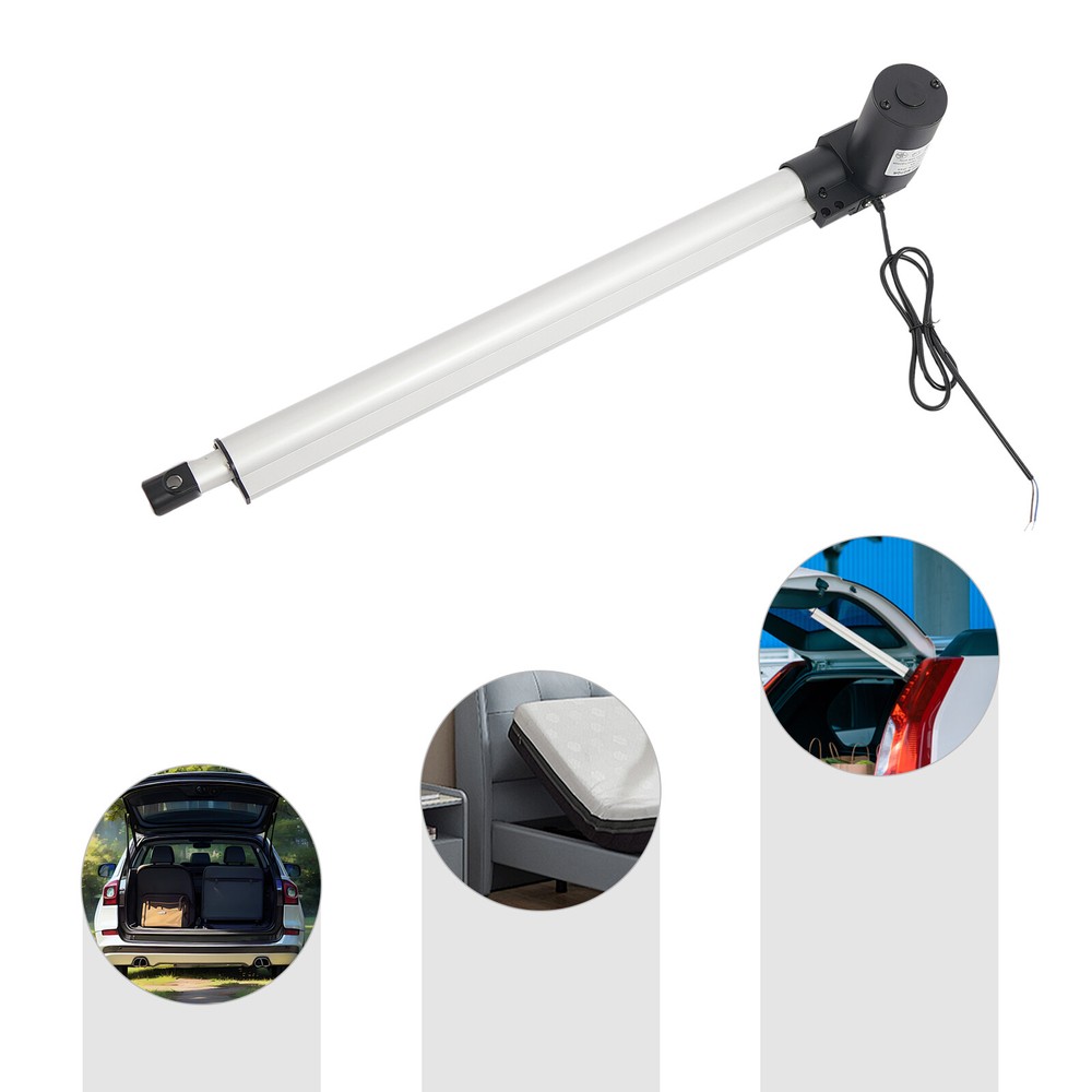 Stroke Actuator 500mm Stroke Length 6000N Pulling Force with Front Switches