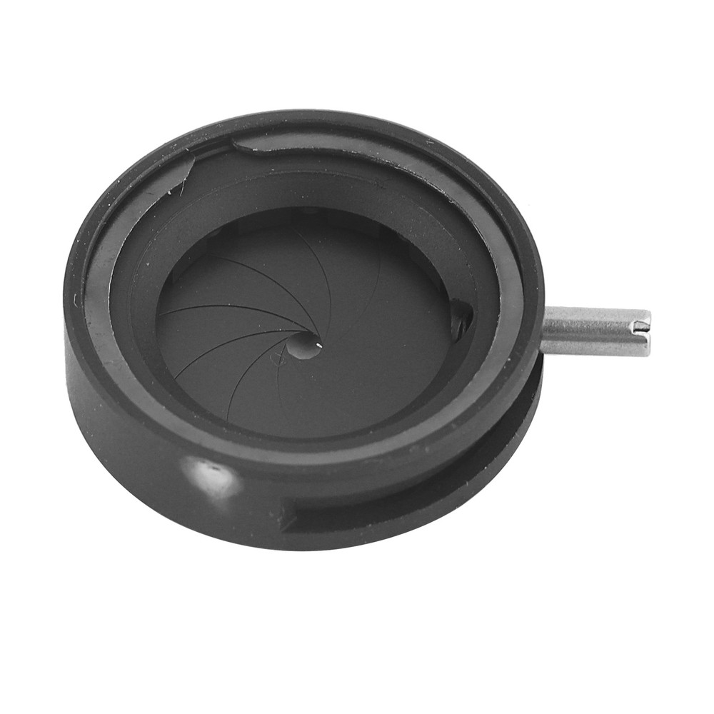 5 Metal Iris Aperture Adjustable Lens For Microscope Diaphragm