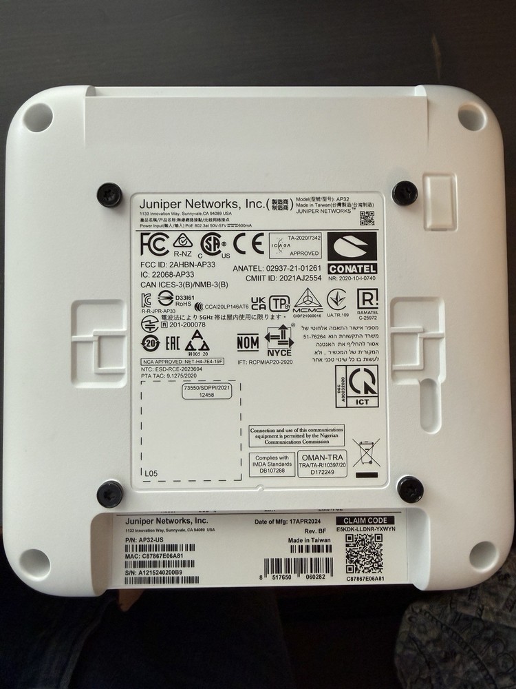 Juniper Networks, Inc. MistAI AP32