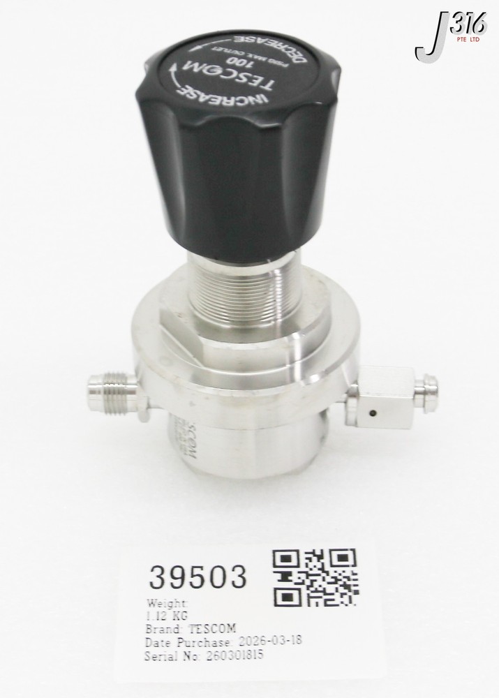 39503 TESCOM HIGHLY SENSITIVE PRESSURE REDUCING REGULATOR 64-3662TRV20-067