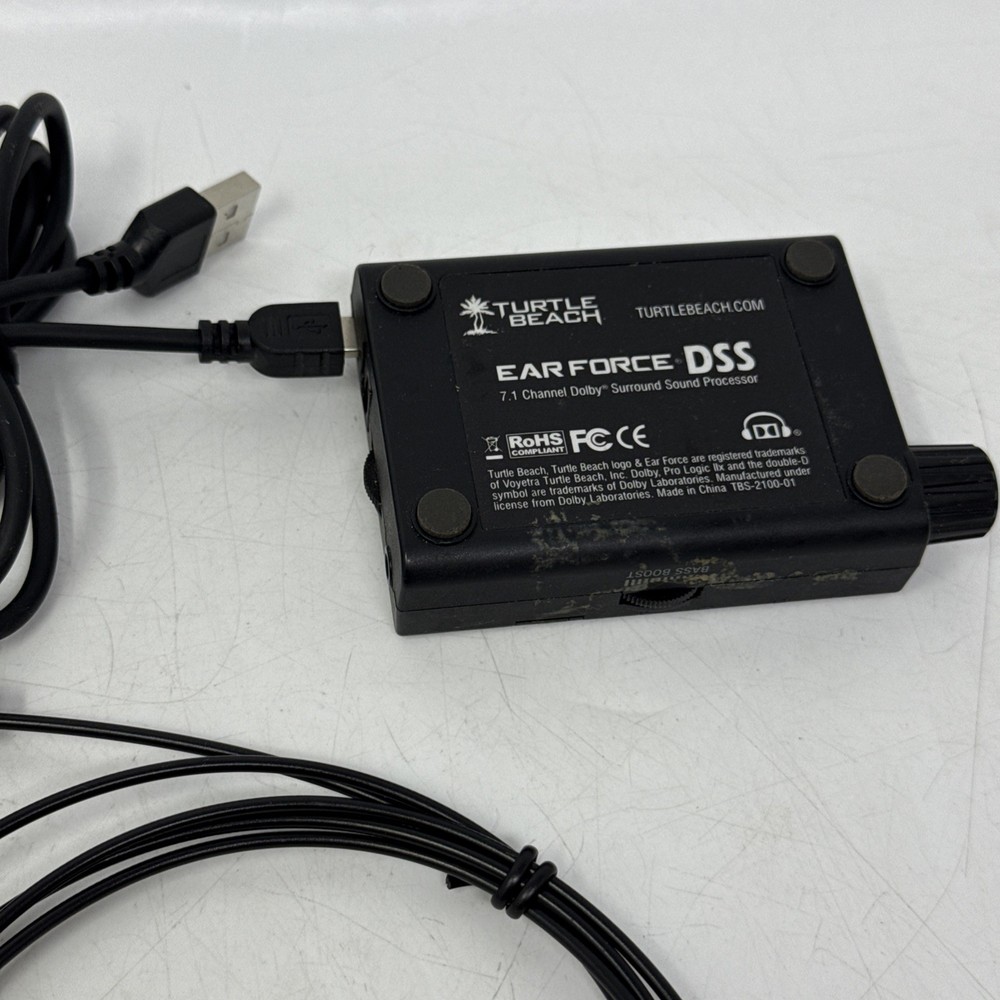 Turtle Beach Ear Force DSS 7.1 Dolby Surround Sound Processor Tested Optical USB