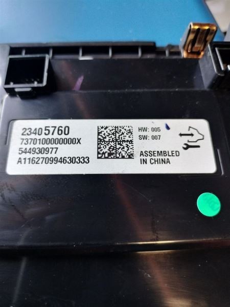 CONTROL PANEL OEM 2017 BUICK ENVISION 1YR WRNTY