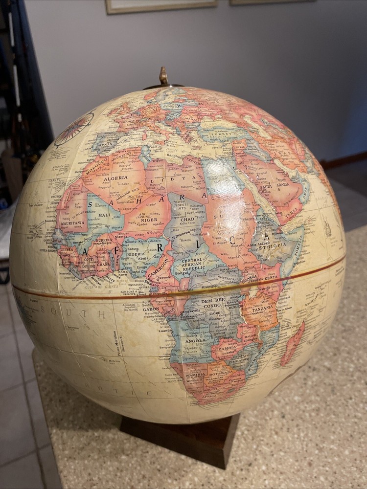 Vintage Replogle World Classic Series 12 Inch Globe