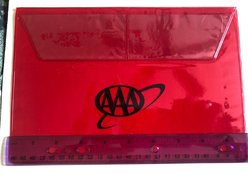 AAA Document Holder - New - Rare - Measures - 9 3/4 by 6 3/4