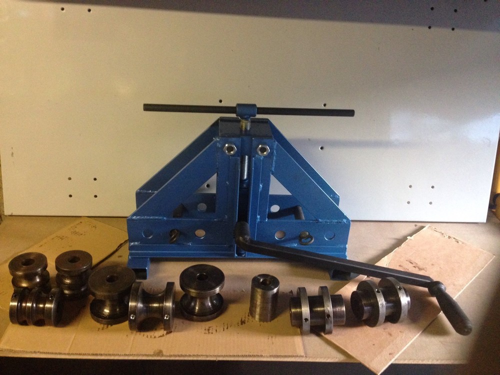 ROLL BENDER TUBE PIPE BENDER RING ROLLER BENDING MACHINE HEAVY DUTY NEW