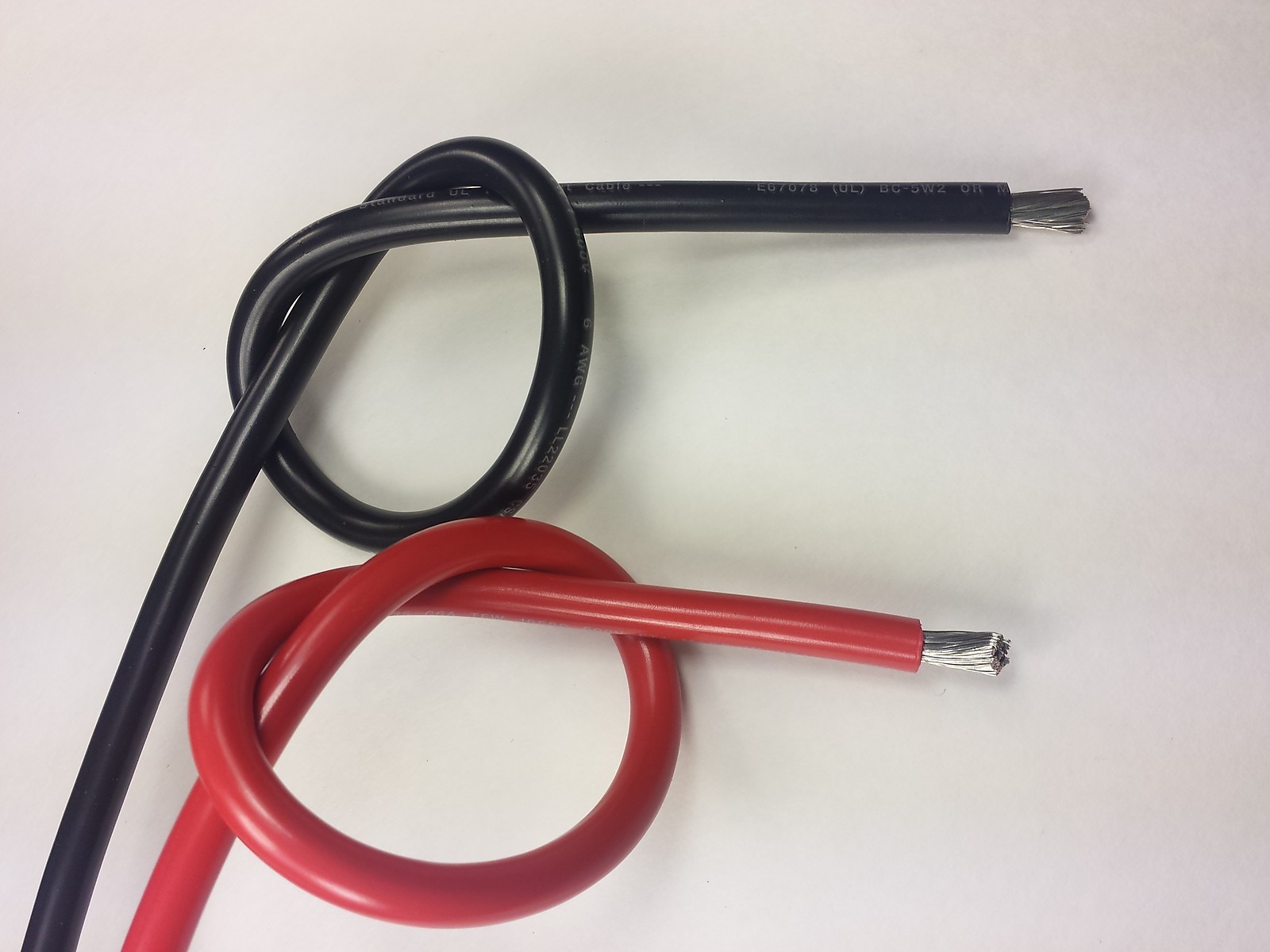 8 AWG Gauge Battery Cable, Marine Grade Wire Tinned Copper Auto, Boat, Solar