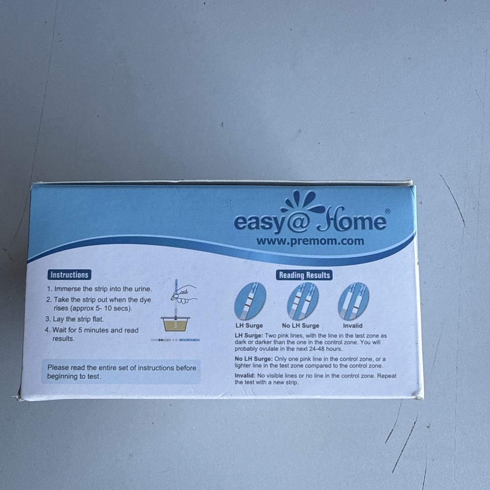Easy@home Ovulation Test 50 Tests Exp 06/27
