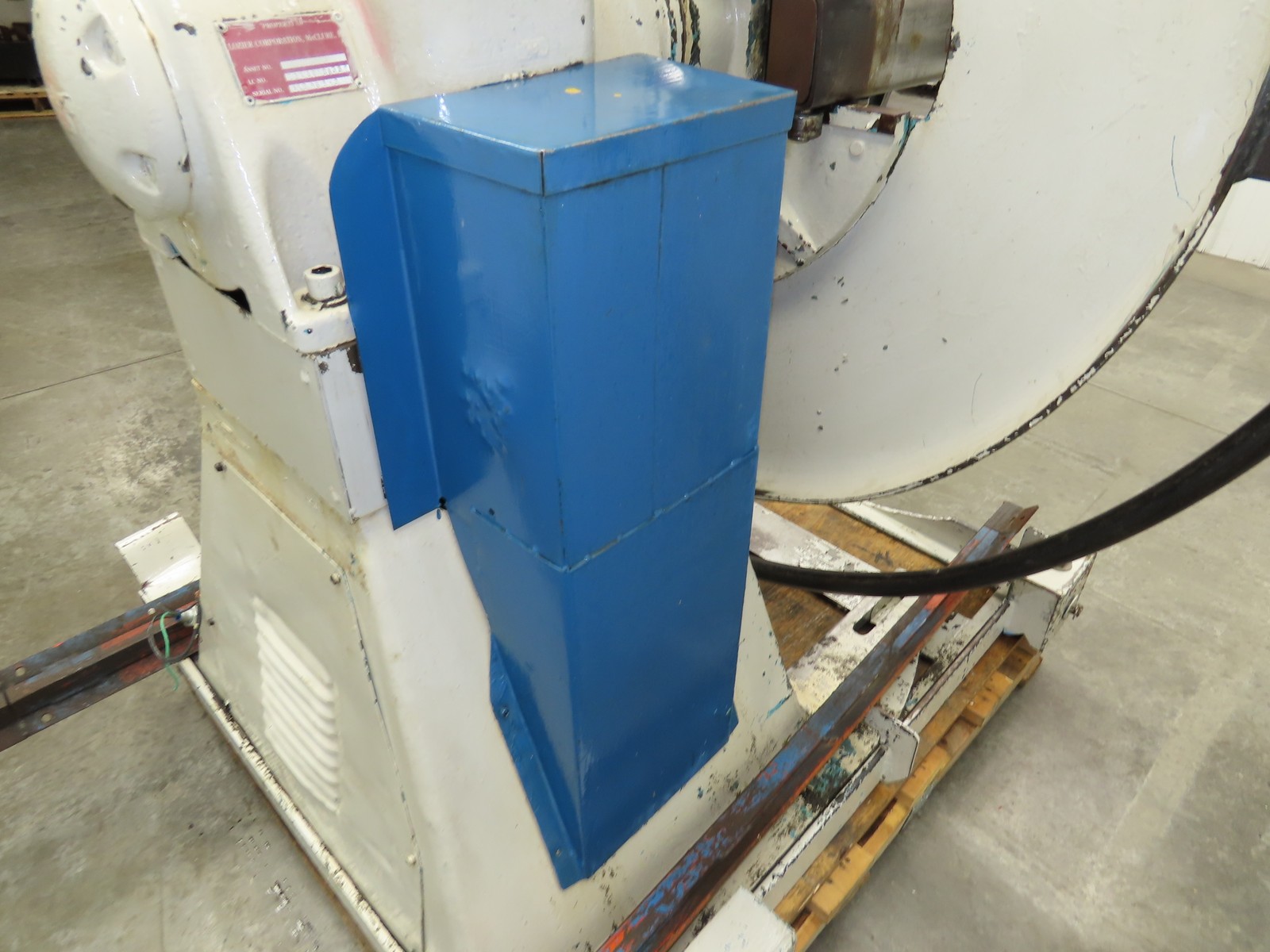 FJ Littell Machine Coil Stock Uncoiler 4000lbs Power Feed Decoiler 230/460V