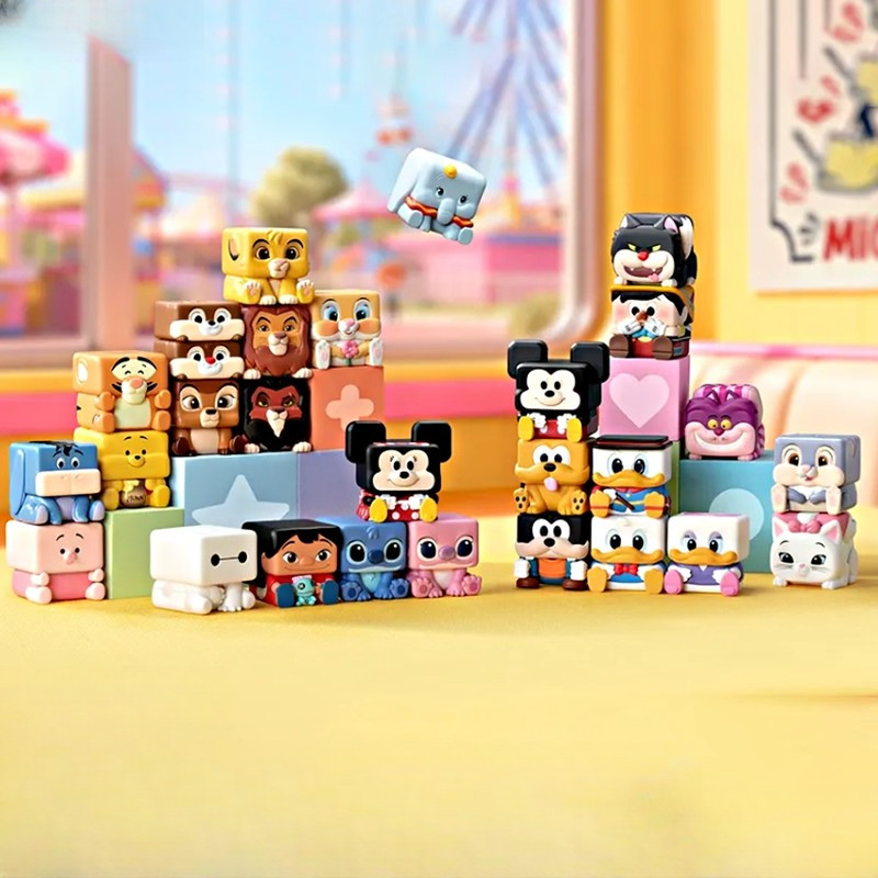 Classics POP CUBE 1-2-3 Series Blind Box Confirmed Figure Art Toy Doll