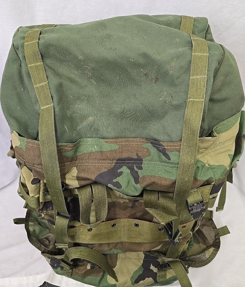 USGI Field Pack Large w/ Internal Frame Woodland Cag Sof Devgru Seal