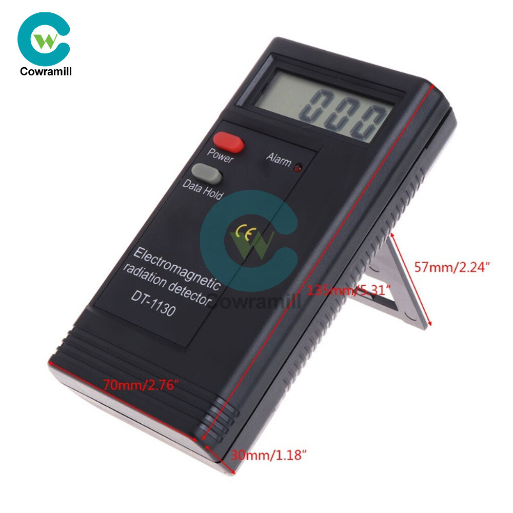 LCD EMF Meter Electromagnetic Radiation Detector Tester Digital Sensor Reader