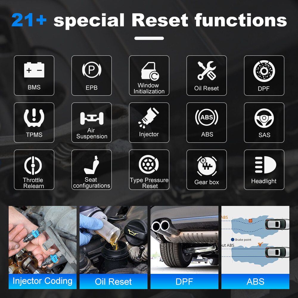 XTOOL A30M Auto Full System Diagnostic Tool Wireless Bidirectional Code Reader