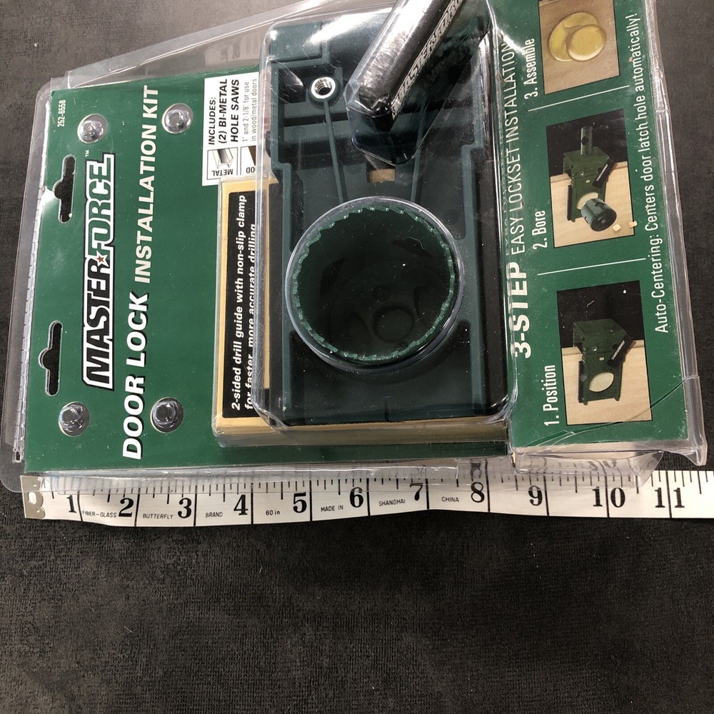 MasterForce Door Lock installation Kit (252-6558)