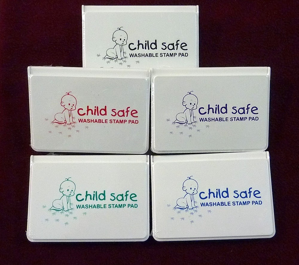 Child Safe Washable Stamp Pad, felt