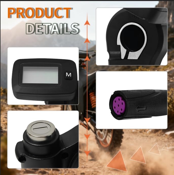 Updated Throttle Integrated Display with M Button Compatible with Tutto Tutti