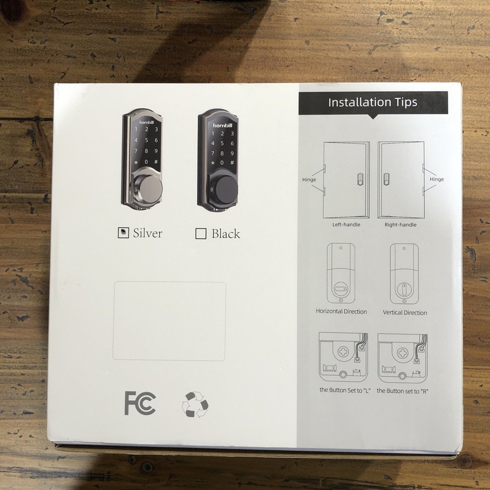 Hornbill Smart Lock HBUS-AM-SIL