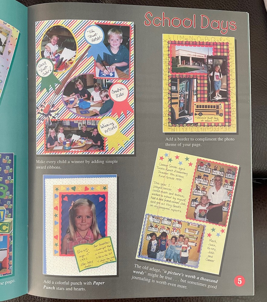 Fiskars A Snip Down Memory Lane Scrapbook Design 17 Pages