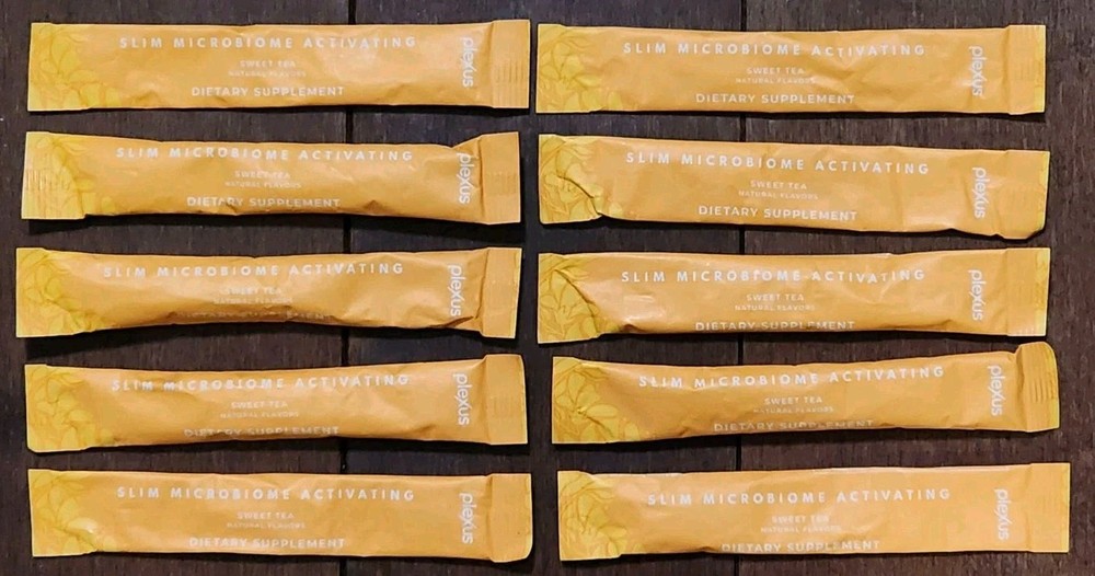 Plexus Microbiome Activating Sweet Tea 10 Packets New & Sealed