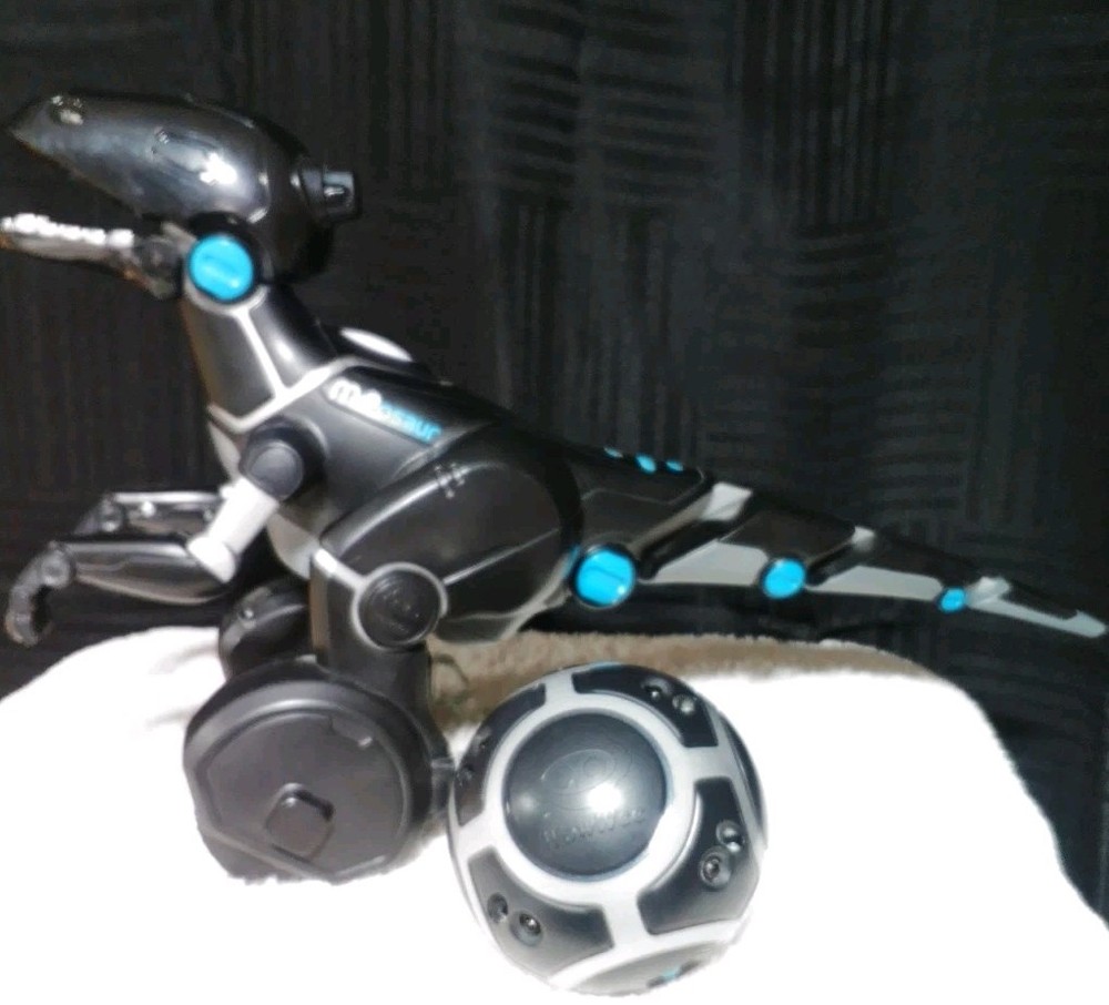 WowWee Miposaur: Interactive Dinosaur Robot Toy With Ball