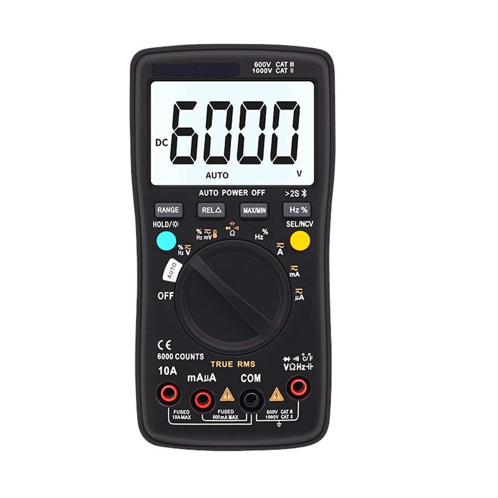 Wireless Digital Multimeter True RMS Manual/Auto Ranging 6000 Counts DMM