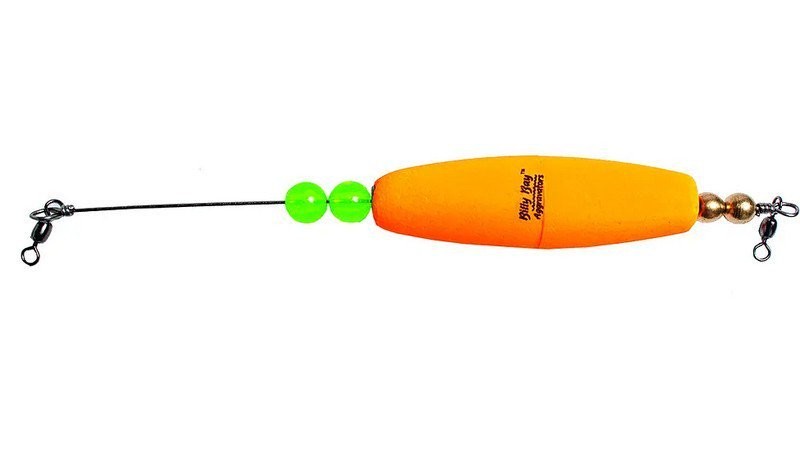 Betts Brass Click Clackers Cigar Size 3" Float Orange 1 Per Pack - 776-C-O