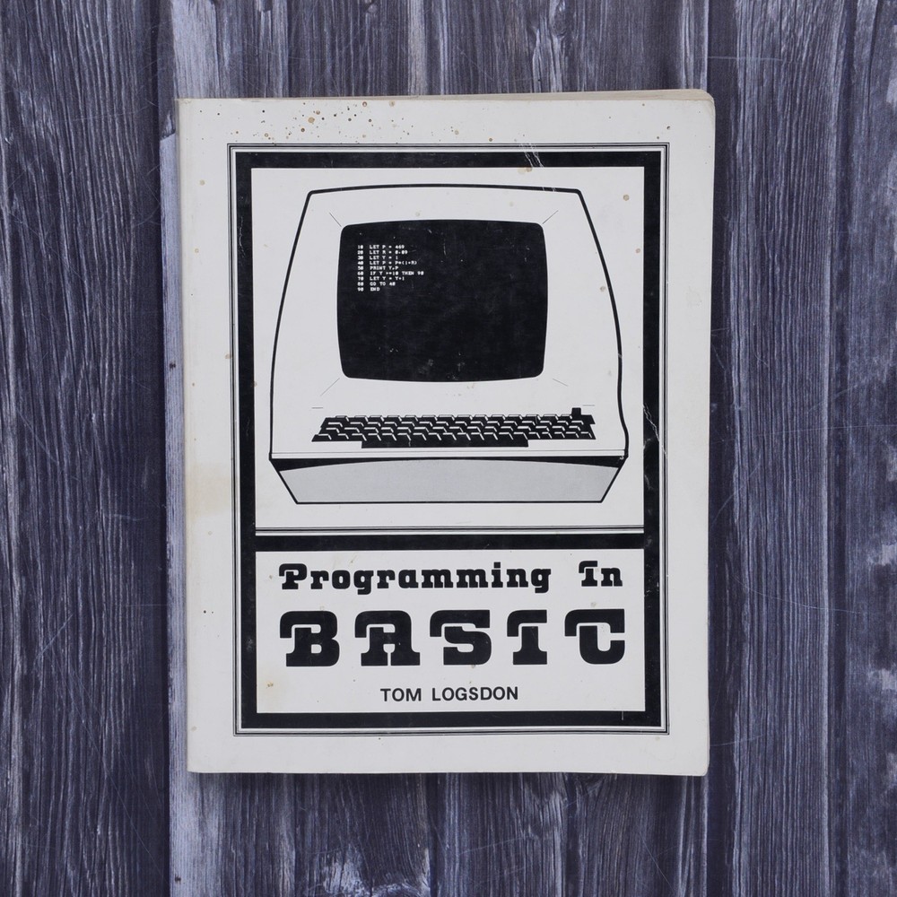Vintage Commodore 64 VIC20 128 Atari 800 + Programming in Basic Tom Logsdon Book