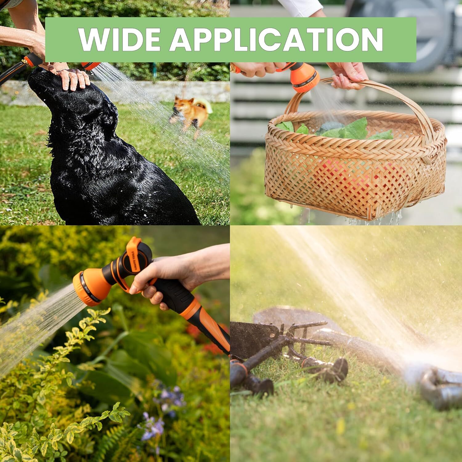 Giraffe Tools Garden Leader Hose Short Water Hose 3/10/75ft x 5/8" Burst 600 PSI