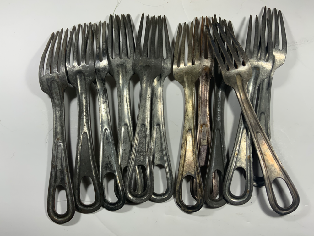 One WW2 US Army Mess Kit Fork