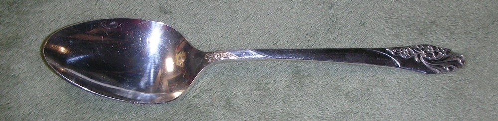 1 ~ EVENING STAR ~ Oneida Community ~ SERVING SPOON ~ c1950