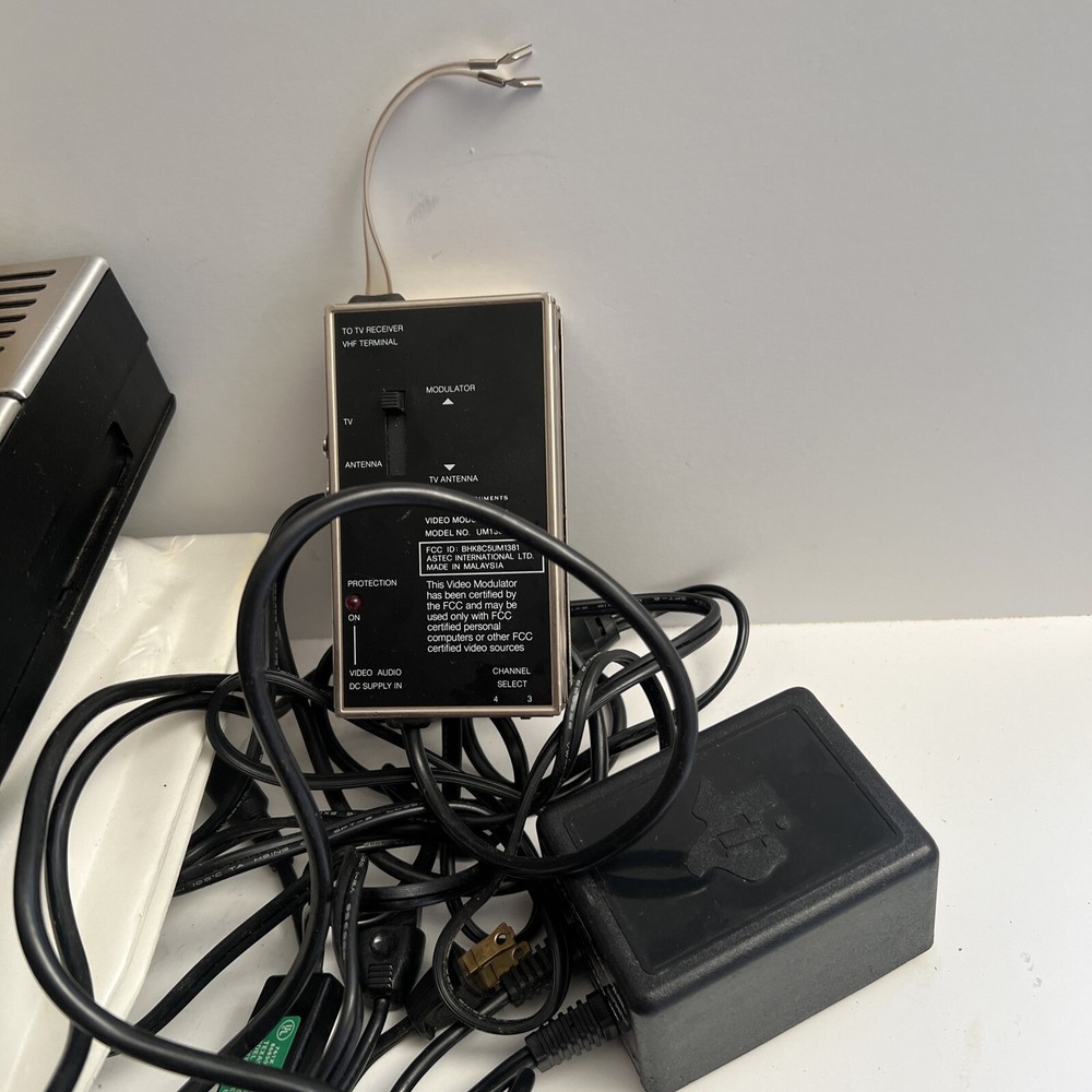 2) Texas Instruments TI-99/4A Computer w/ 1 Power Supply & Manuals Untested