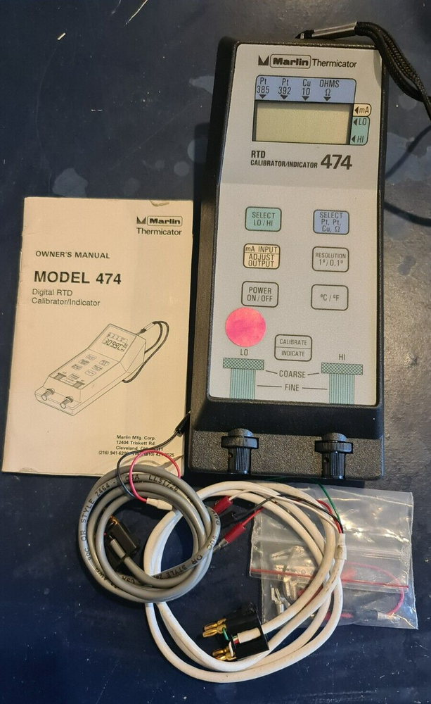 Omega CL-474 Calibrator tested