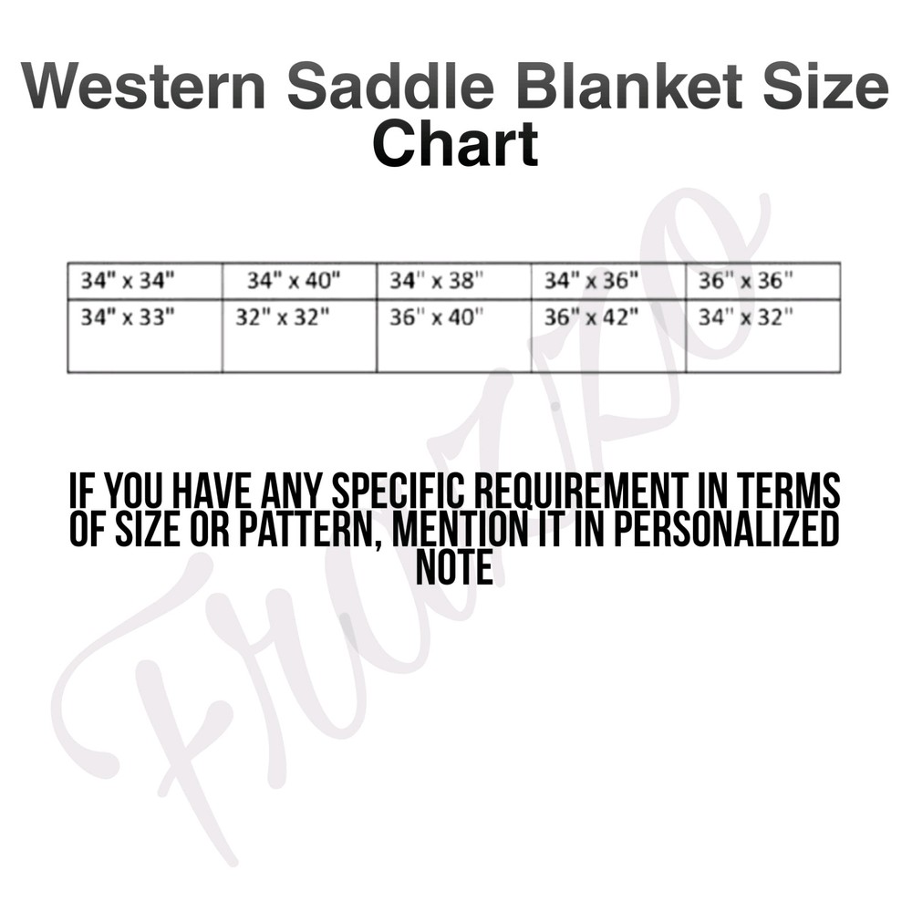 WESTERN SADDLE PAD, WESTERN SHOW BLANKET, HANDMADE SADDLE PAD