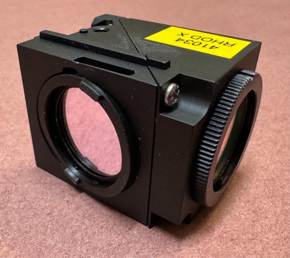 Nikon RHOD X Rhodamine 41034 Fluorescnece Filter Cube For Eclipse Microscope