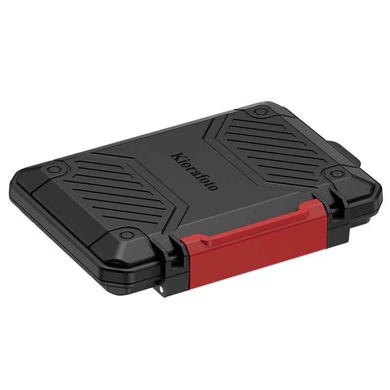 16 Slots Memory Card Case IP67 Waterproof for 4 Micro SD 4 CFexpress Type-A 8 SD