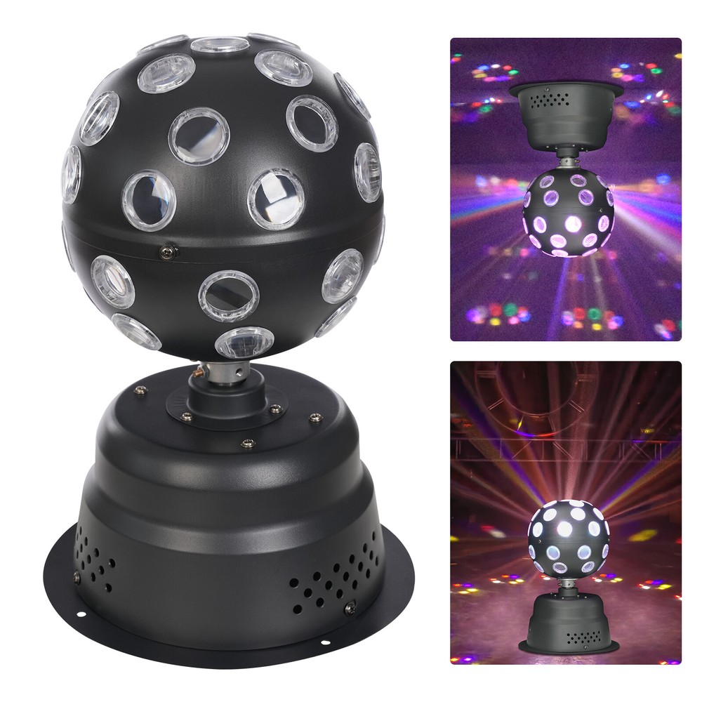 LED Stage Light Stage Lighting Effects Corded Electric Rotating Lamp & Remote