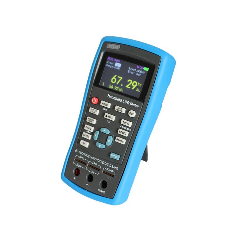 Handheld LCR Meter Digital Bridge with DCR Electrolytic Capacitor Function
