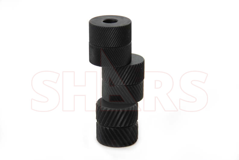 3 Pair 3/4" Diameter HSS Coarse Medium & Fine Diagonal Pattern Knurling Wheel !}