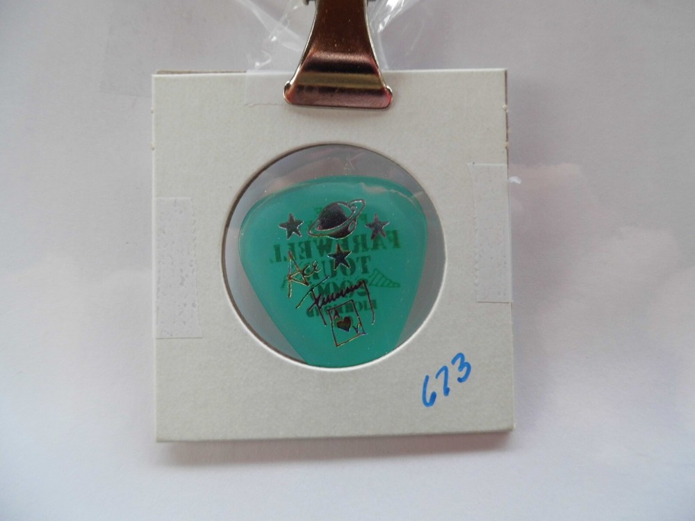 KISS ACE FREHLEY 6/6/00 GUITAR PICK~READ DESCRIPTION #5/13