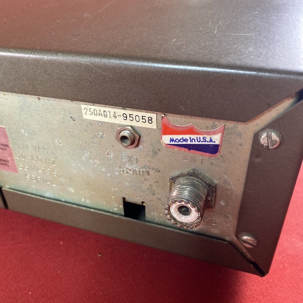 50th Anniversary Johnson Messenger 250 Solid State CB W/Microphone - Untested!