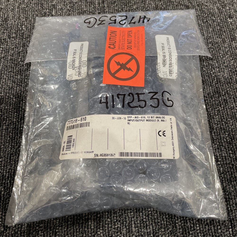 National Instruments cFP-AIO-610 4-Channel Analog Input / Current Output module