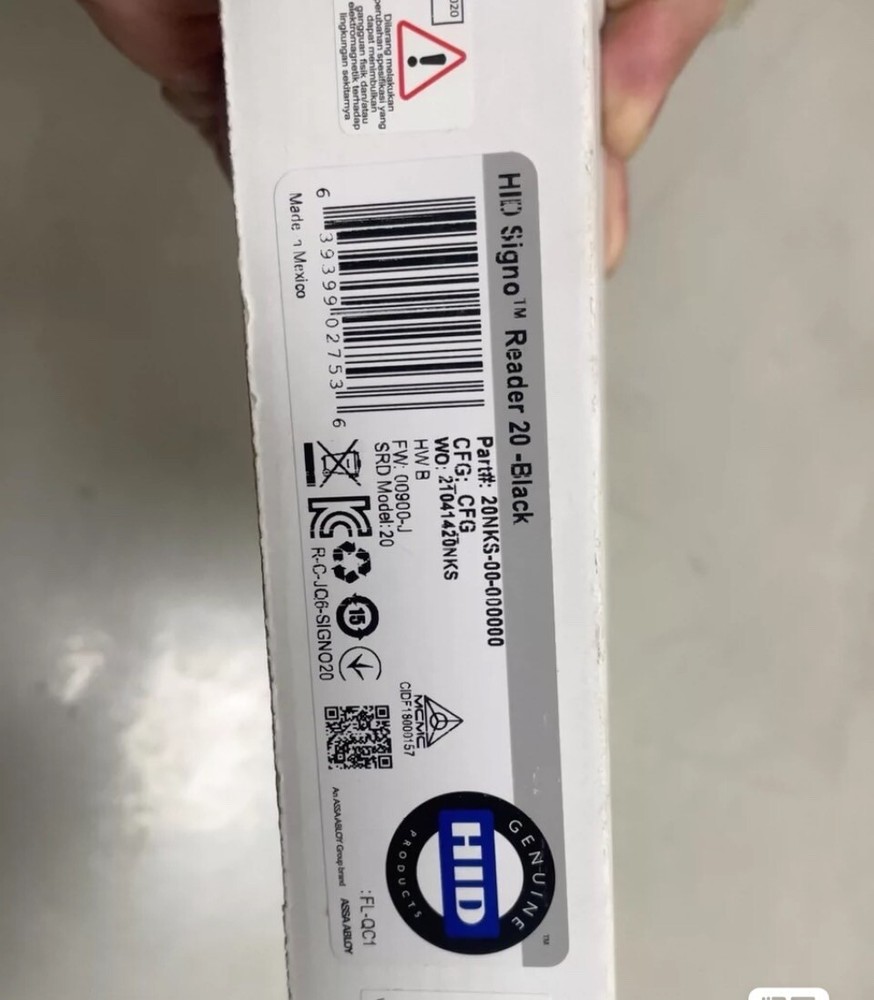 HID Signo20 20NKS-00-000000 Smart Card Access Control Reader