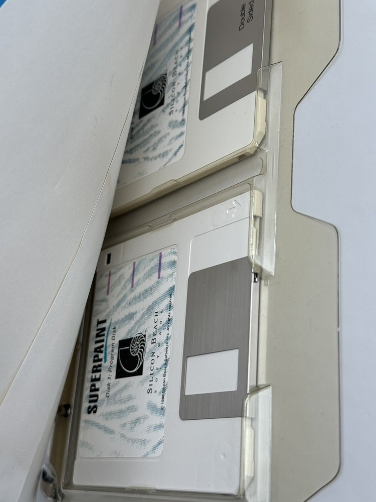 SuperPaint Silicon Beach Software Apple Macintosh Vintage