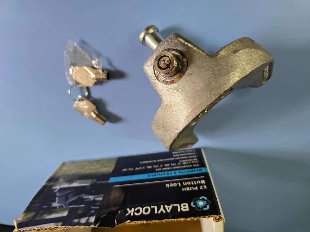Blaylock TL-38 Heavy Duty trailer Coupler Lock