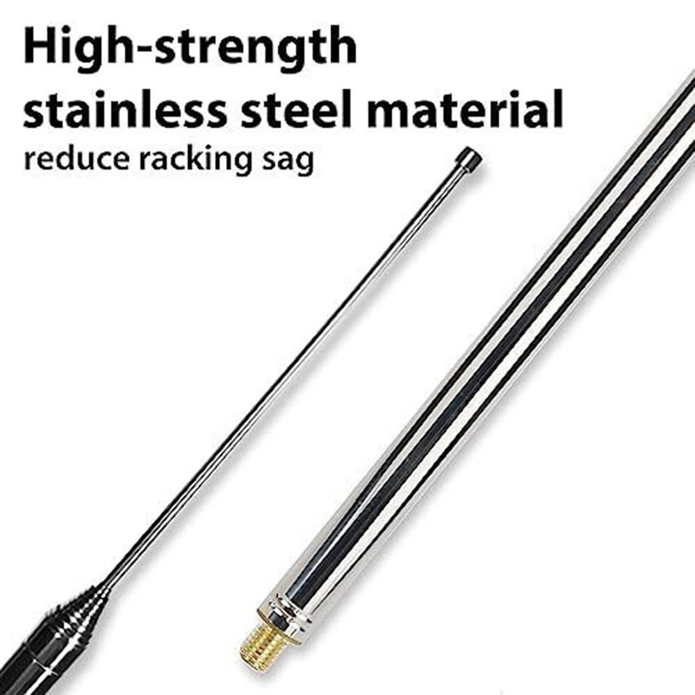 DIY Shortwave Antenna Element Extendable 5 6M/18 4FT Telescopic Antenna